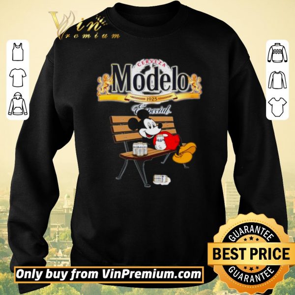 Premium Mickey Mouse drink Modelo Especial shirt sweater