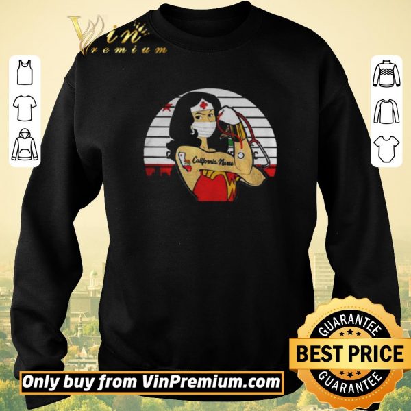Premium Strong Wonder Woman Tattoo Nurse shirt sweater