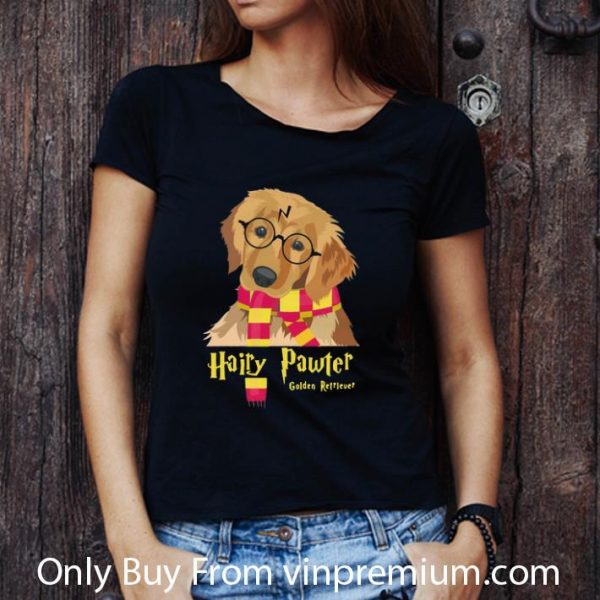 Hot Hairy Pawter Golden Retriever Harry Potter shirt