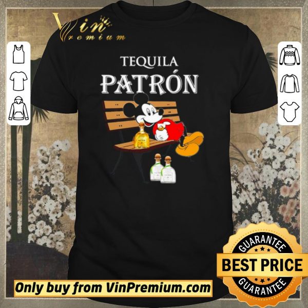 Original Mickey Mouse drink Tequila Patron shirt sweater