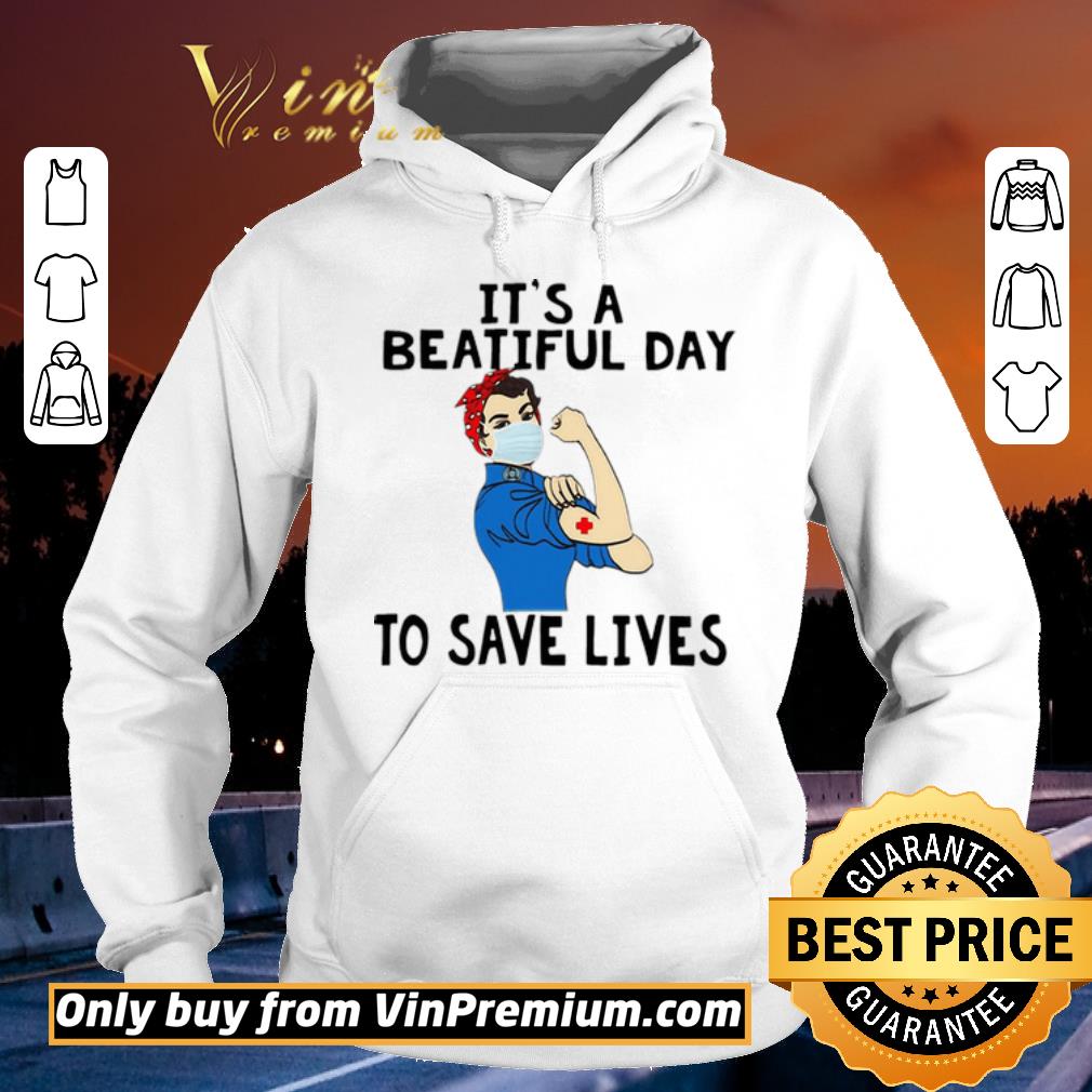 Awesome Strong woman nurse Its a beautiful day to save lives shirt sweater 99ab8f96 awesome strong woman nurse its a beautiful day to save lives shirt sweater 4 - Awesome Strong woman nurse Its a beautiful day to save lives shirt sweater