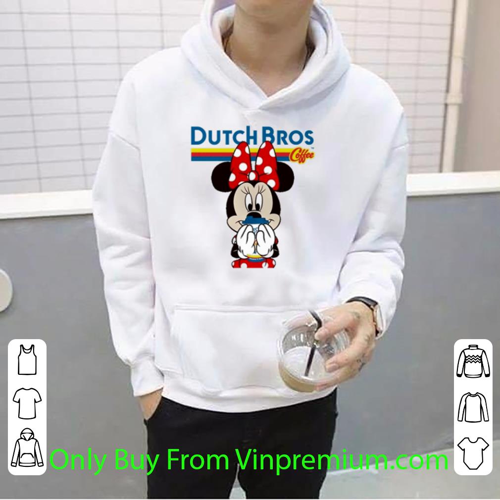 9db79da2 official minnie mouse drinking dutch bros coffee shirt 4 - Official Minnie Mouse Drinking Dutch Bros Coffee shirt
