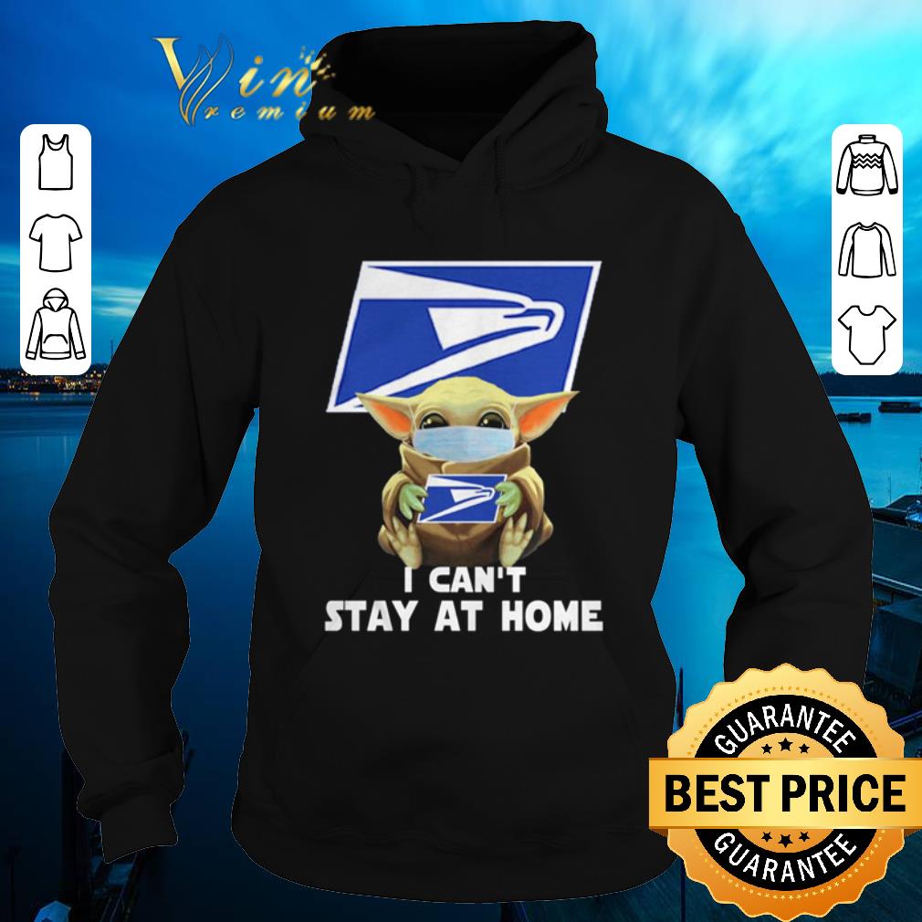 Awesome Baby Yoda face mask hug United States Postal Service I can t stay at home shirt sweater 4 - Awesome Baby Yoda face mask hug United States Postal Service I can’t stay at home shirt sweater
