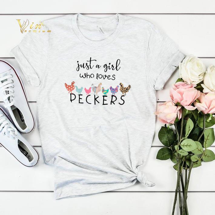 Chicken Just a girl Deckers shirt sweater 4 - Chicken Just a girl Deckers shirt sweater