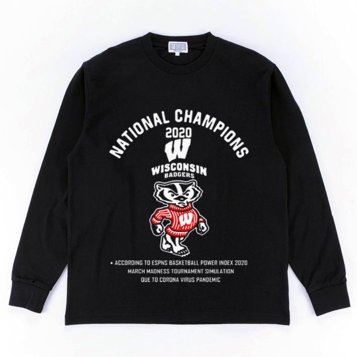 Great National Champions 2020 Wisconsin Badgers shirt 4 - Great National Champions 2020 Wisconsin Badgers shirt