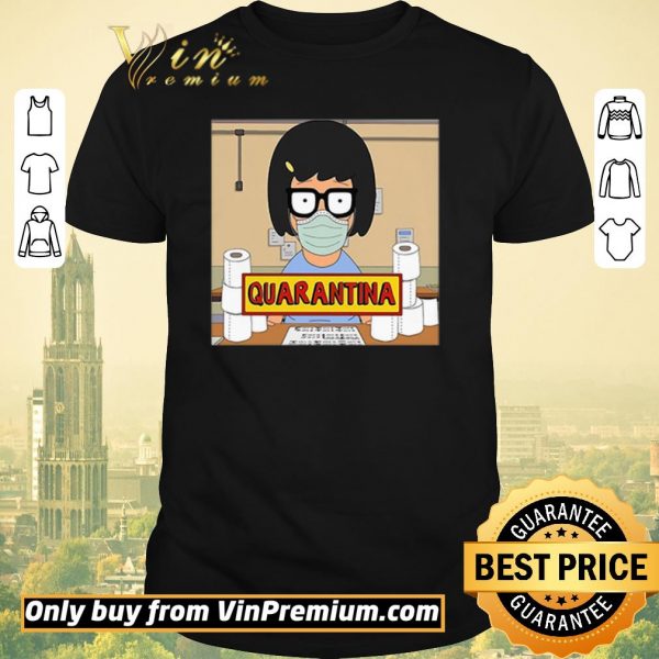 Hot Tina Belcher stay home stay safe quarantina toilet paper shirt sweater