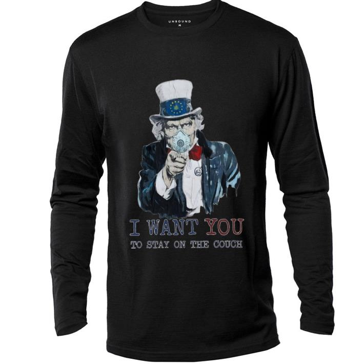 Hot Uncle Sam Mask I Want You To Stay On The Couch shirt 4 - Hot Uncle Sam Mask I Want You To Stay On The Couch shirt