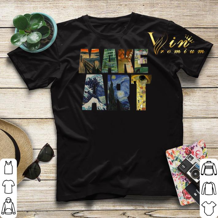 Make Art shirt sweater 4 - Make Art shirt sweater