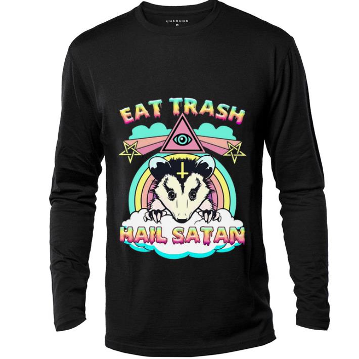Nice Possum Eat Trash Hail Satan shirt 4 - Nice Possum Eat Trash Hail Satan shirt