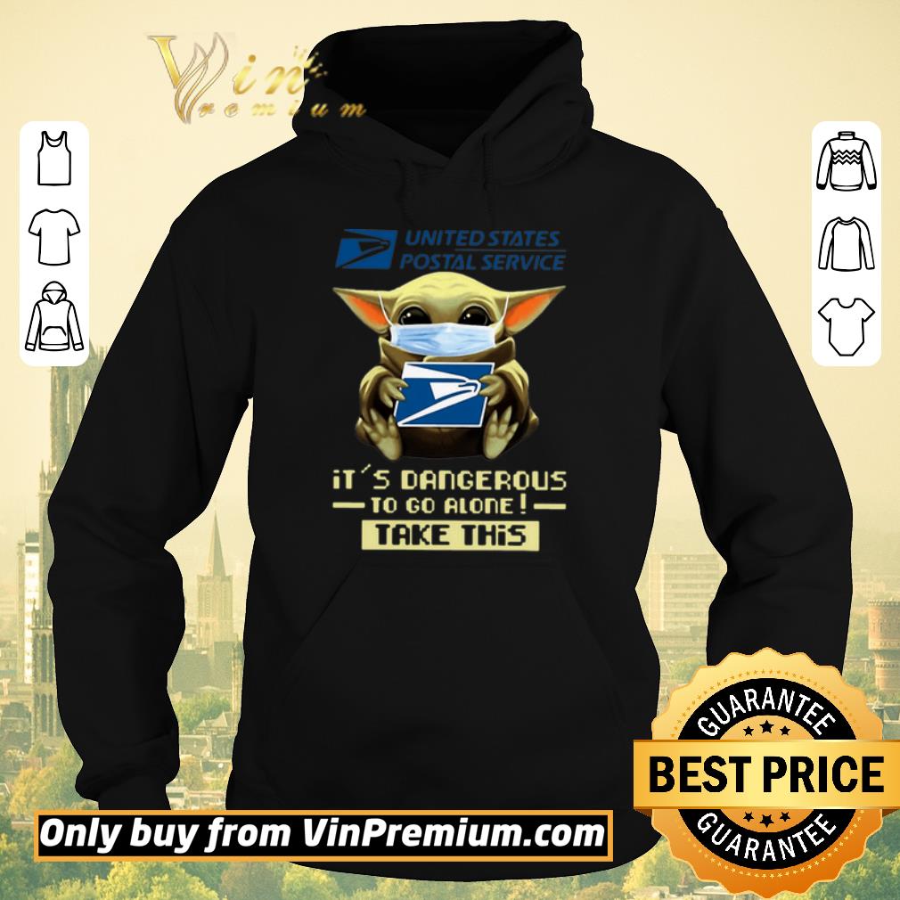 Official Baby Yoda Mask USPS It s Dangerous To Go Alone Take This shirt sweater 4 - Official Baby Yoda Mask USPS It’s Dangerous To Go Alone Take This shirt sweater