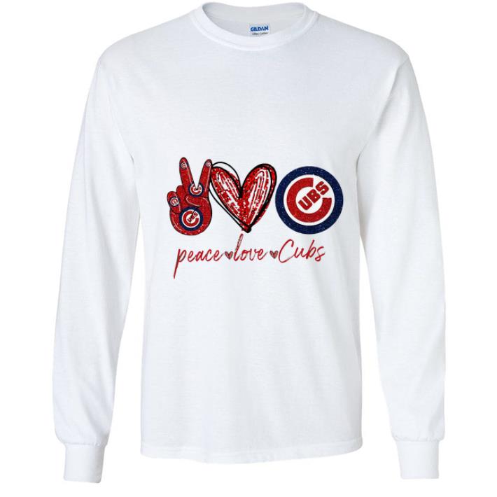 Official Peace Love Chicago Cubs shirt 4 - Official Peace Love Chicago Cubs shirt