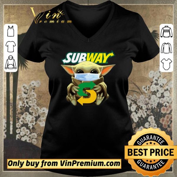 Premium Baby Yoda Subway Coronavirus shirt sweater