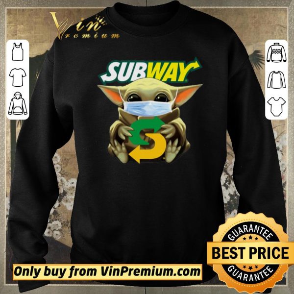 Premium Baby Yoda Subway Coronavirus shirt sweater