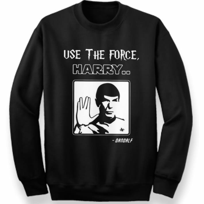 Premium Star Trek Use The Force Harry Gandalf shirt 4 - Premium Star Trek Use The Force Harry.. Gandalf shirt