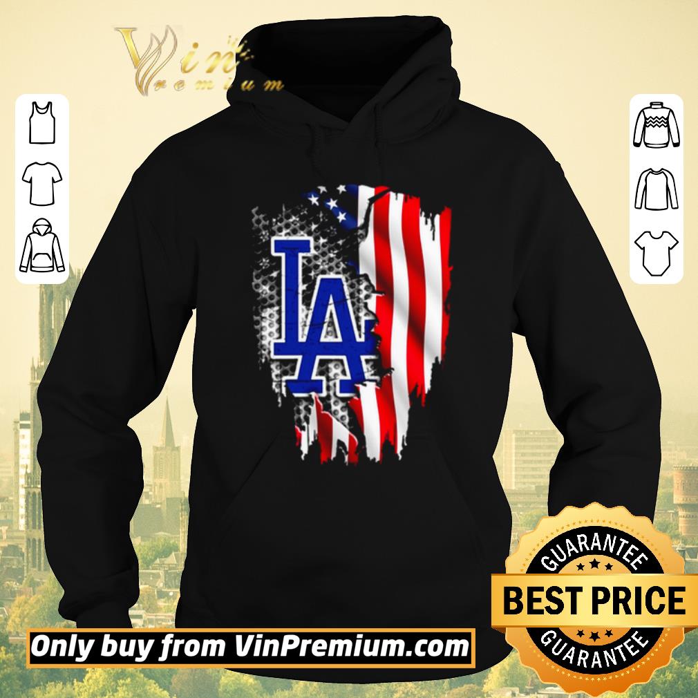 a11d25b4 nice los angeles dodgers american flag shirt sweater 4 - Nice Los Angeles Dodgers American Flag shirt sweater