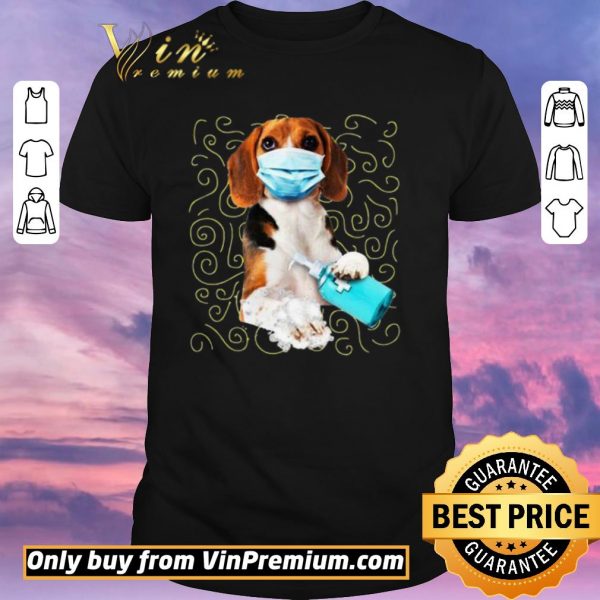 Awesome Beagle Wash hands Covid-19 shirt sweater