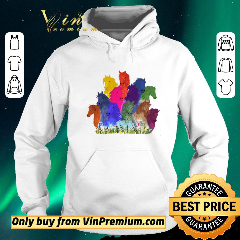 Hot Horse Watercolor Flower shirt sweater a16794e6 hot horse watercolor flower shirt sweater 4 - Hot Horse Watercolor Flower shirt sweater