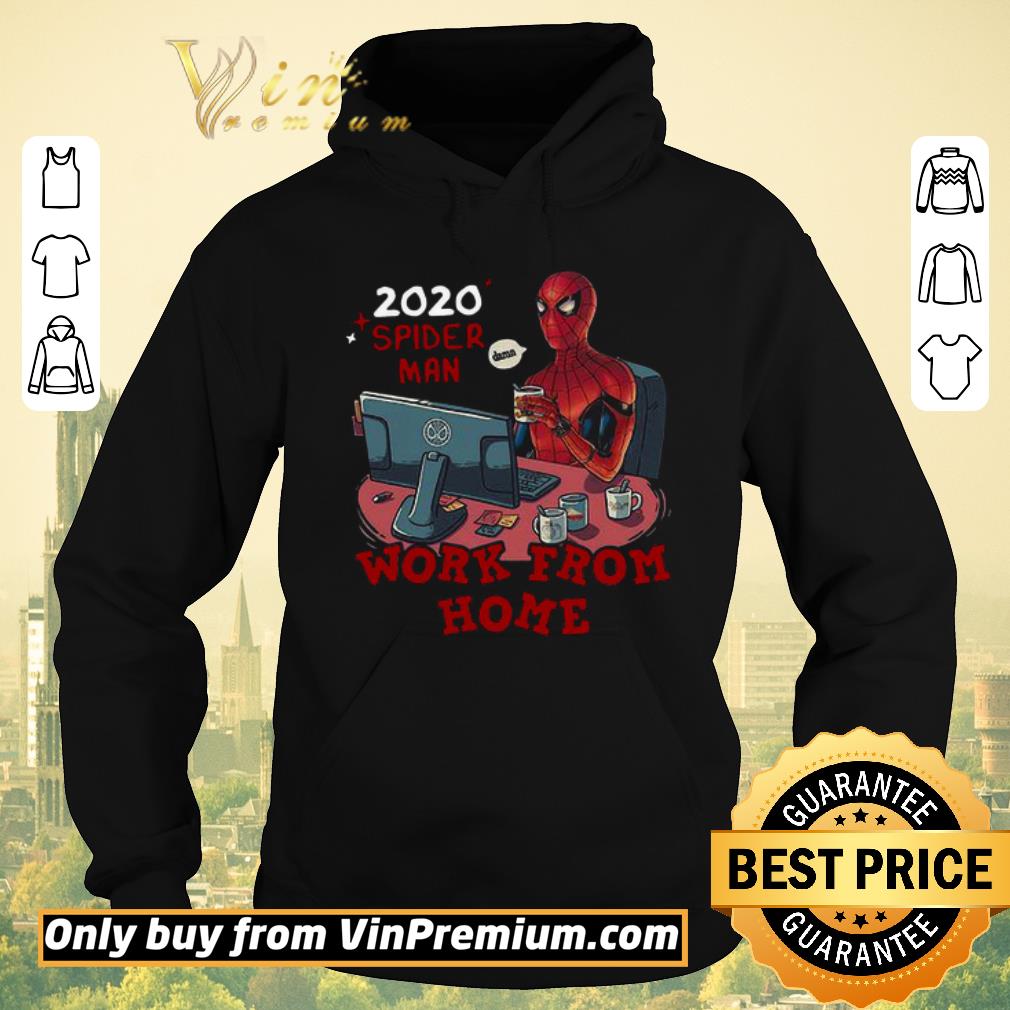 a4701e00 funny 2020 spider man work from home shirt sweater 4 - Funny 2020 spider man work from home shirt sweater