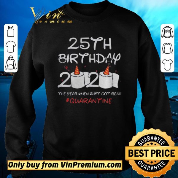 Awesome 35th Birthday 2020 Quarantine shirt sweater