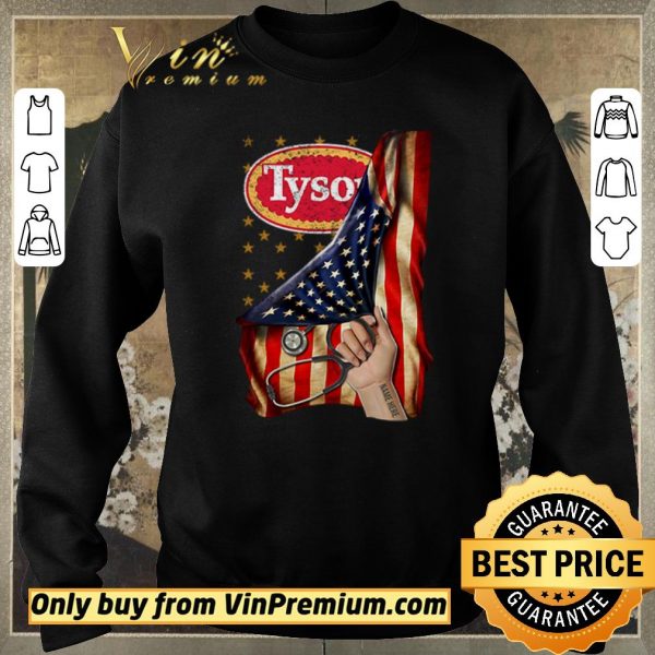 Funny America Flag Tyson Foods inside me shirt sweater