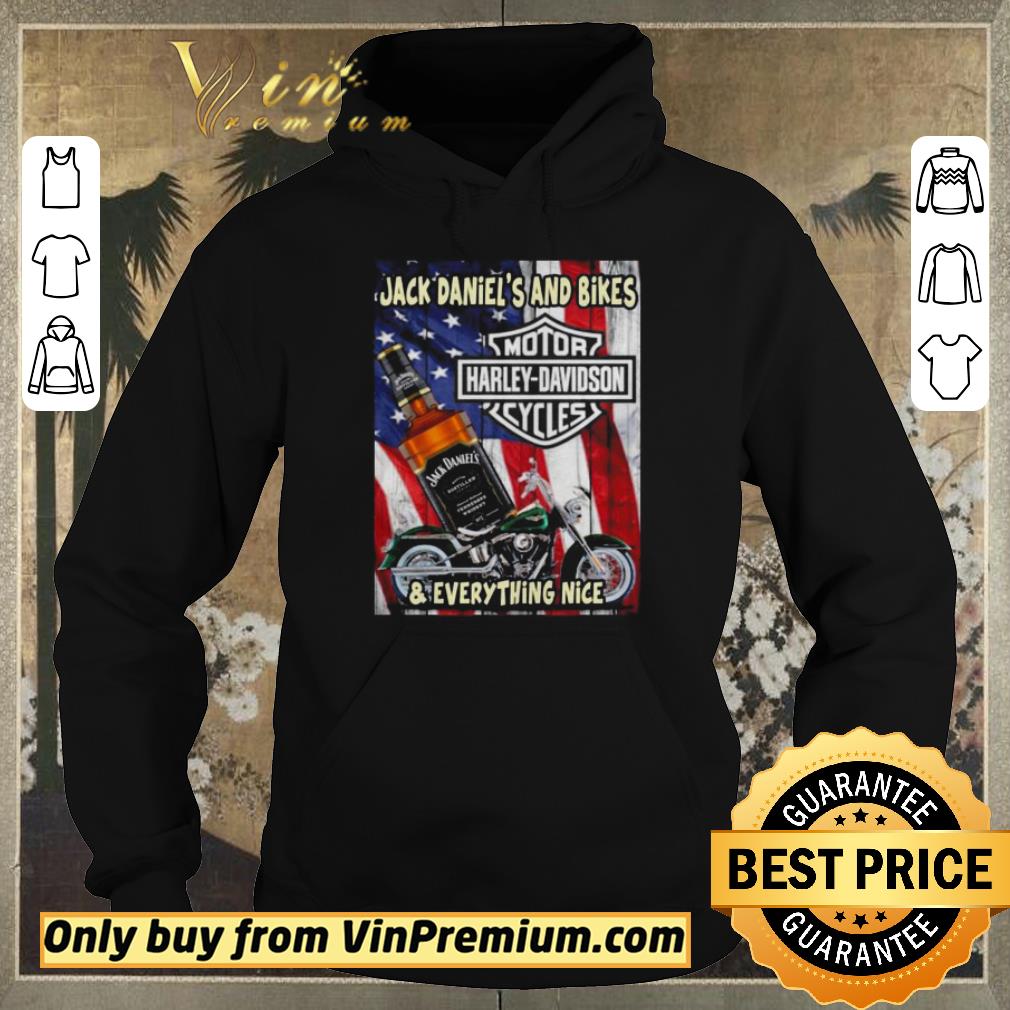 ad8e44a0 hot jack daniel s and bikes motor harley davidson cycles everything nice american flag shirt sweater 4 - Hot Jack Daniel's And Bikes Motor Harley Davidson Cycles & Everything Nice American Flag shirt sweater