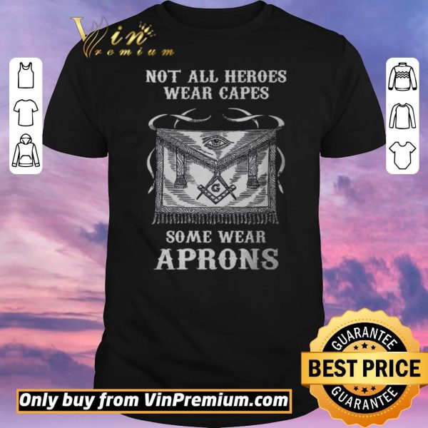 Hot Not All Heroes Wear Capes Some Wear Aprons shirt sweater
