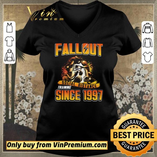 Premium Fallout Social Distance Training Since 1997 shirt sweater