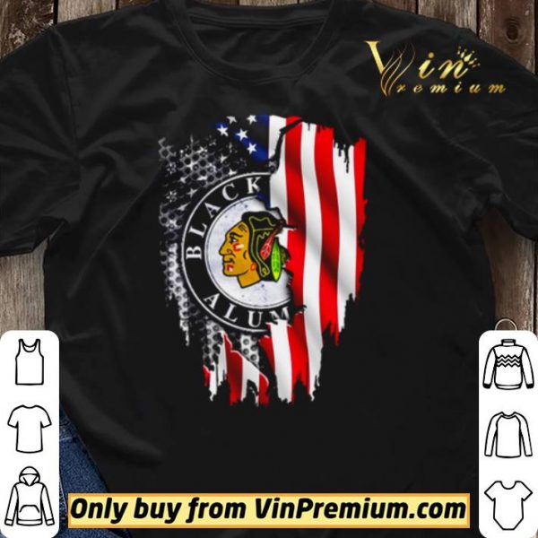 Chicago Blackhawks Alumni American flag independence day shirt sweater