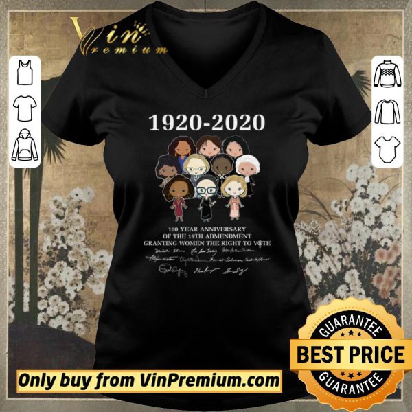 Funny 1920 2020 100 Year Anniversary Of The 19th Admendment Granting Women shirt sweater