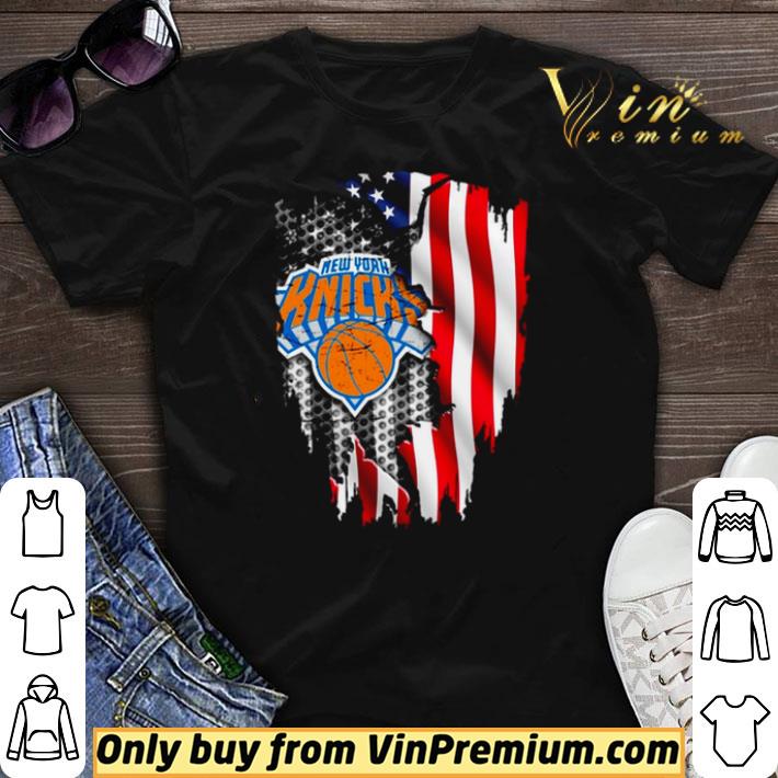 New York Knicks American Flag shirt sweater