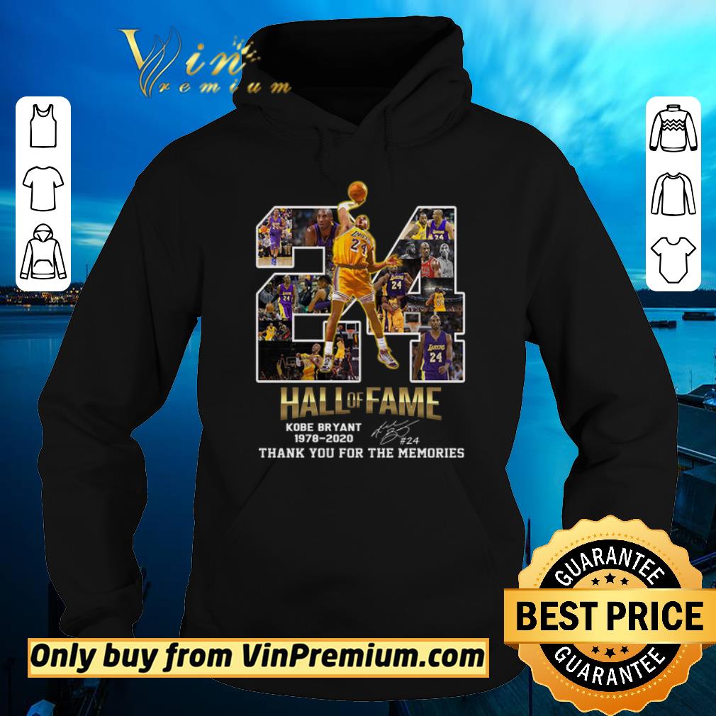bb5bac3d pretty 24 hall of fame kobe bryant 1978 2020 signature thank you for the memories shirt sweater 4 - Pretty 24 Hall Of Fame Kobe Bryant 1978 2020 Signature Thank You For The Memories shirt sweater