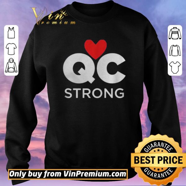Awesome Qc Strong Quad City shirt sweater