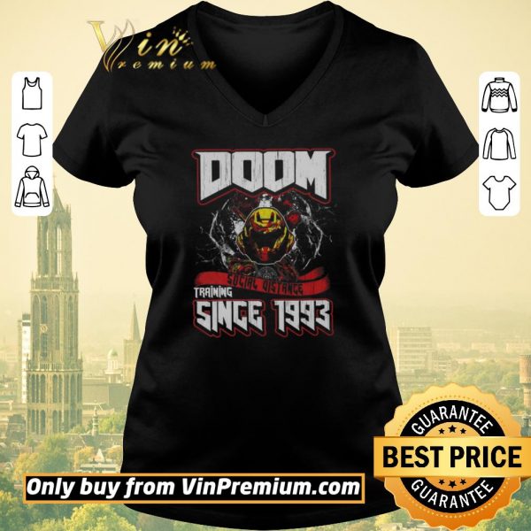 Awesome Doom Social Distance Training Since 1993 shirt sweater