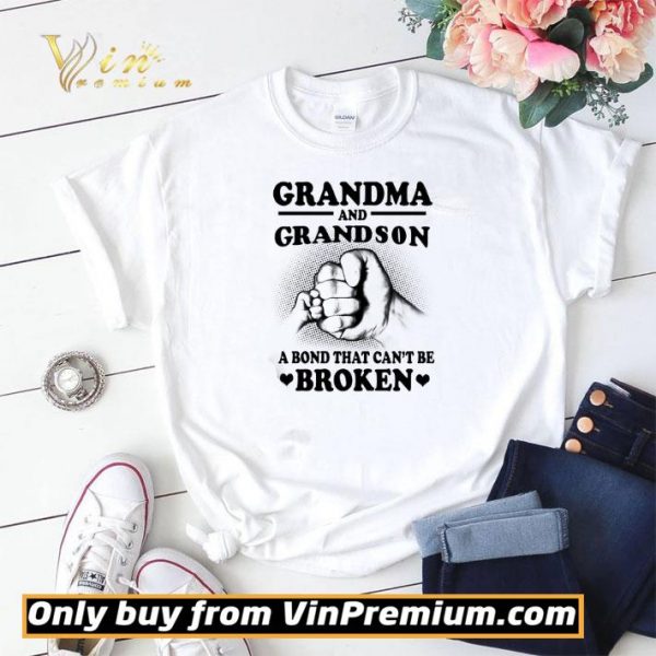 Grandma And Grandson A Bond That Can't Be Broken shirt sweater