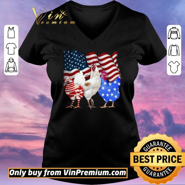 Original Chicken American Flag shirt sweater