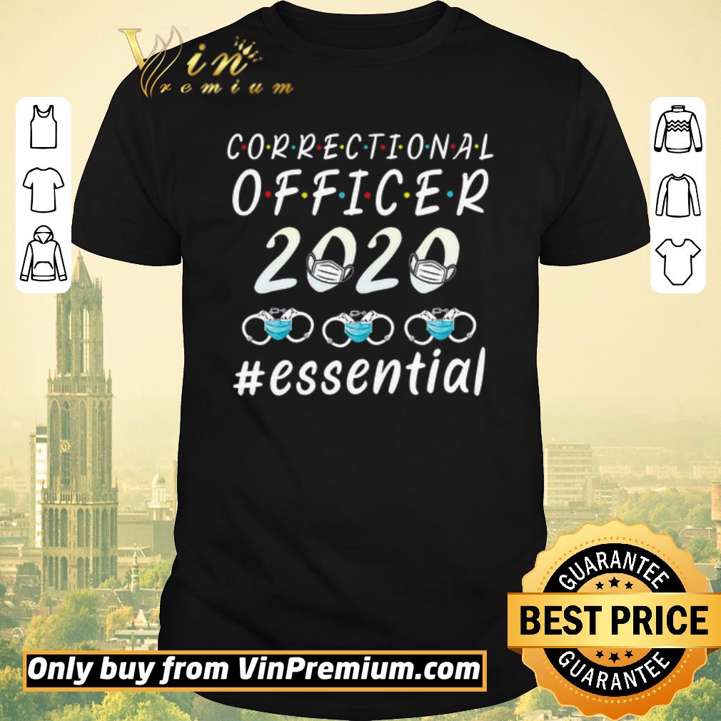 Awesome Correctional Officer 2020 Mask Essential Coronavirus shirt sweater