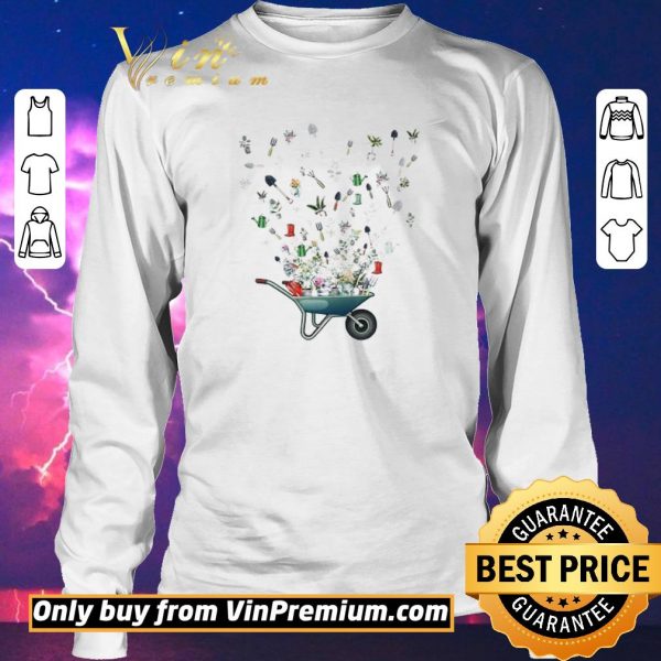 Funny Wheelbarrow garden flying shirt sweater