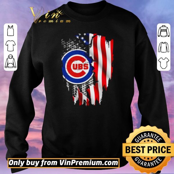 Premium Chicago Cubs American Flag shirt sweater