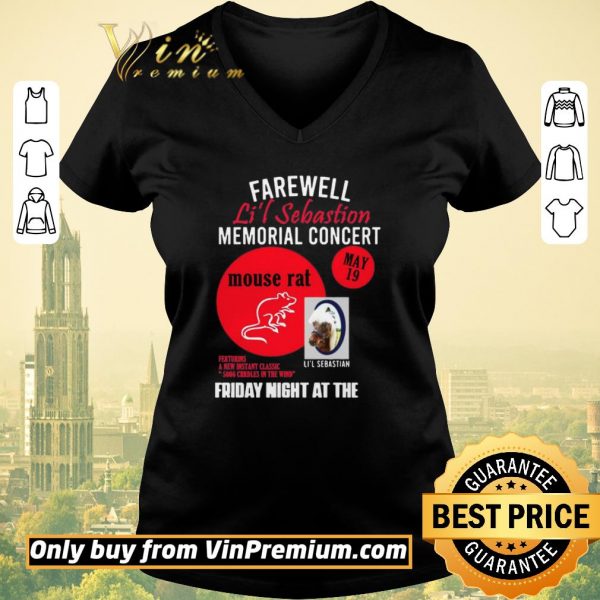 Original Farewell Lil sebastian Memorial Concert shirt sweater