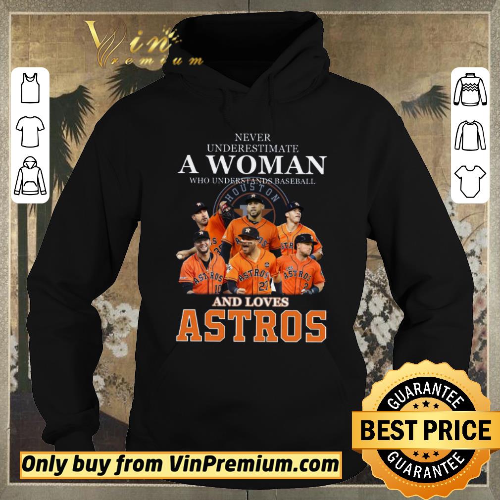 d36759b7 funny never underestimate a woman who understands baseball and love astros shirt sweater 4 - Funny Never Underestimate A Woman Who Understands Baseball And Love Astros shirt sweater