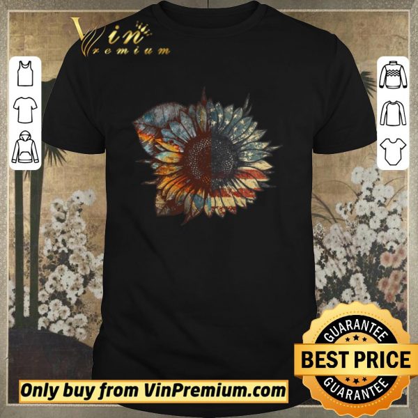 Premium Sunflower American Flag shirt sweater