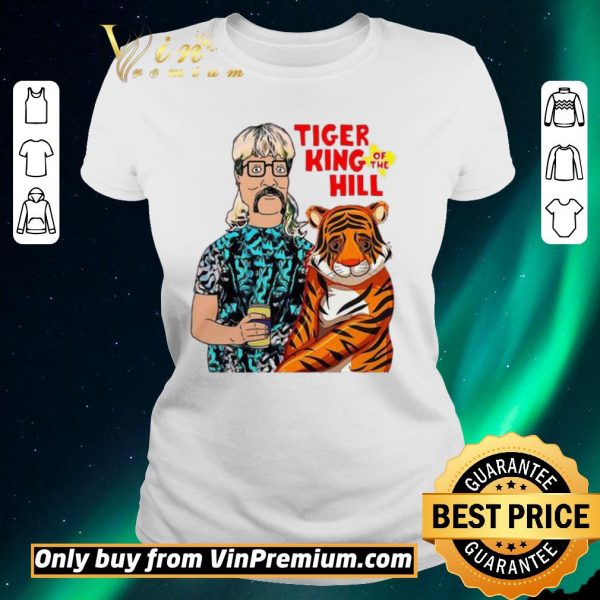 Nice Hank Hill Tiger King of the HIll Texas shirt sweater