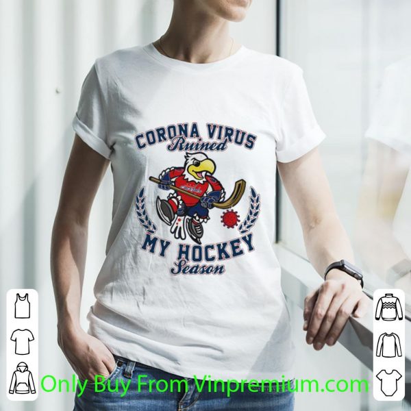 Awesome Washington Capitals Corona Virus Ruined My Hockey Season shirt