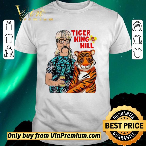 Nice Hank Hill Tiger King of the HIll Texas shirt sweater