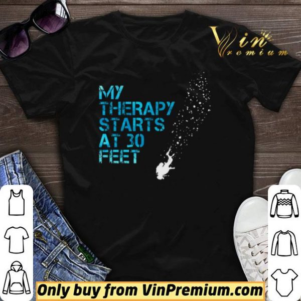Diver My Therapy Starts At 30 Feet shirt sweater