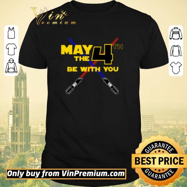 Awesome Star wars May The 4th Be With You shirt sweater