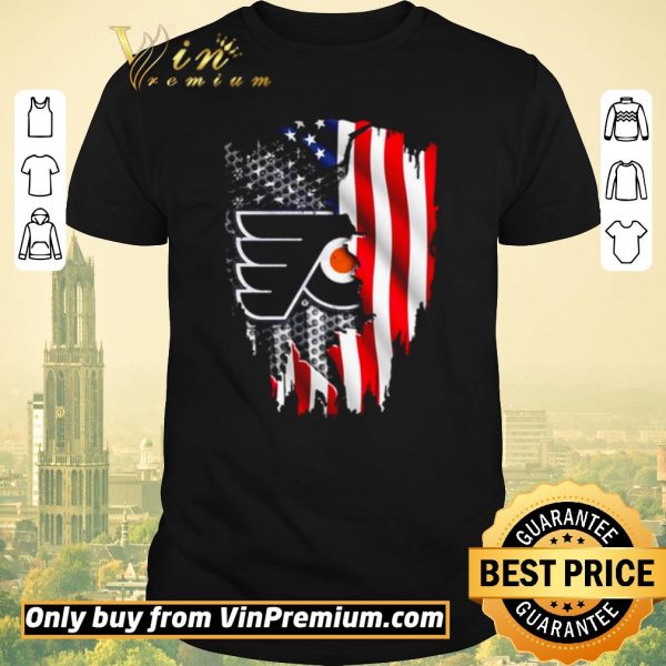 Funny Philadelphia Flyers American flag independence day shirt sweater