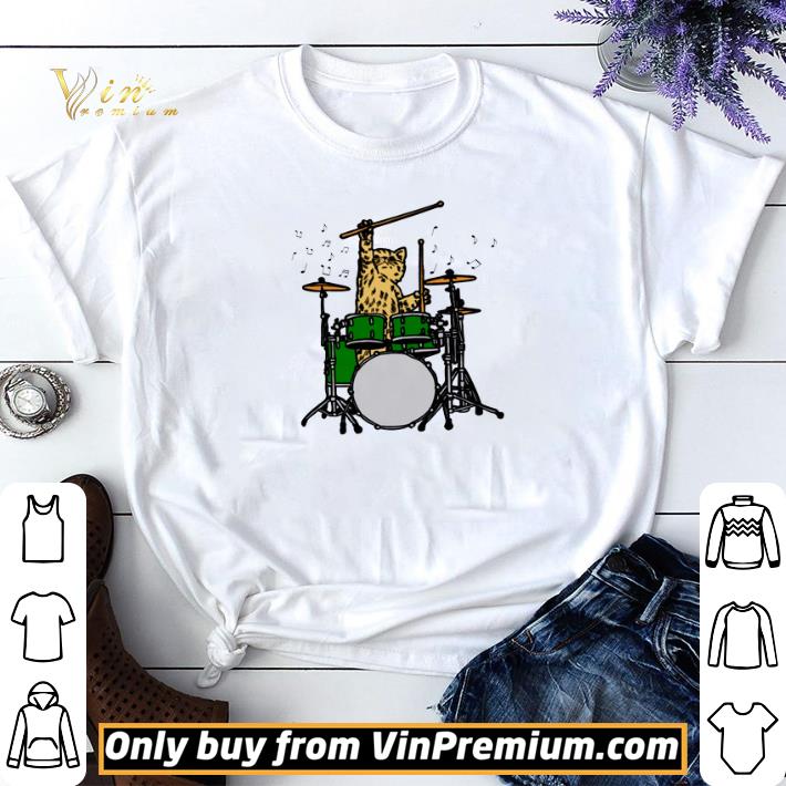 The Cat Hits The Drum shirt sweater
