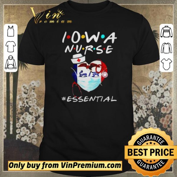 Hot Iowa nurse essential heart shirt sweater