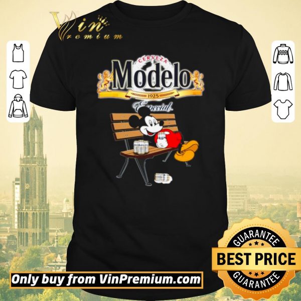 Premium Mickey Mouse drink Modelo Especial shirt sweater
